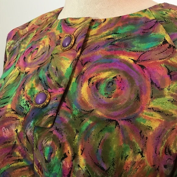 Vintage colourful tunic - top - dress - 3/25$ - Picture 5 of 7